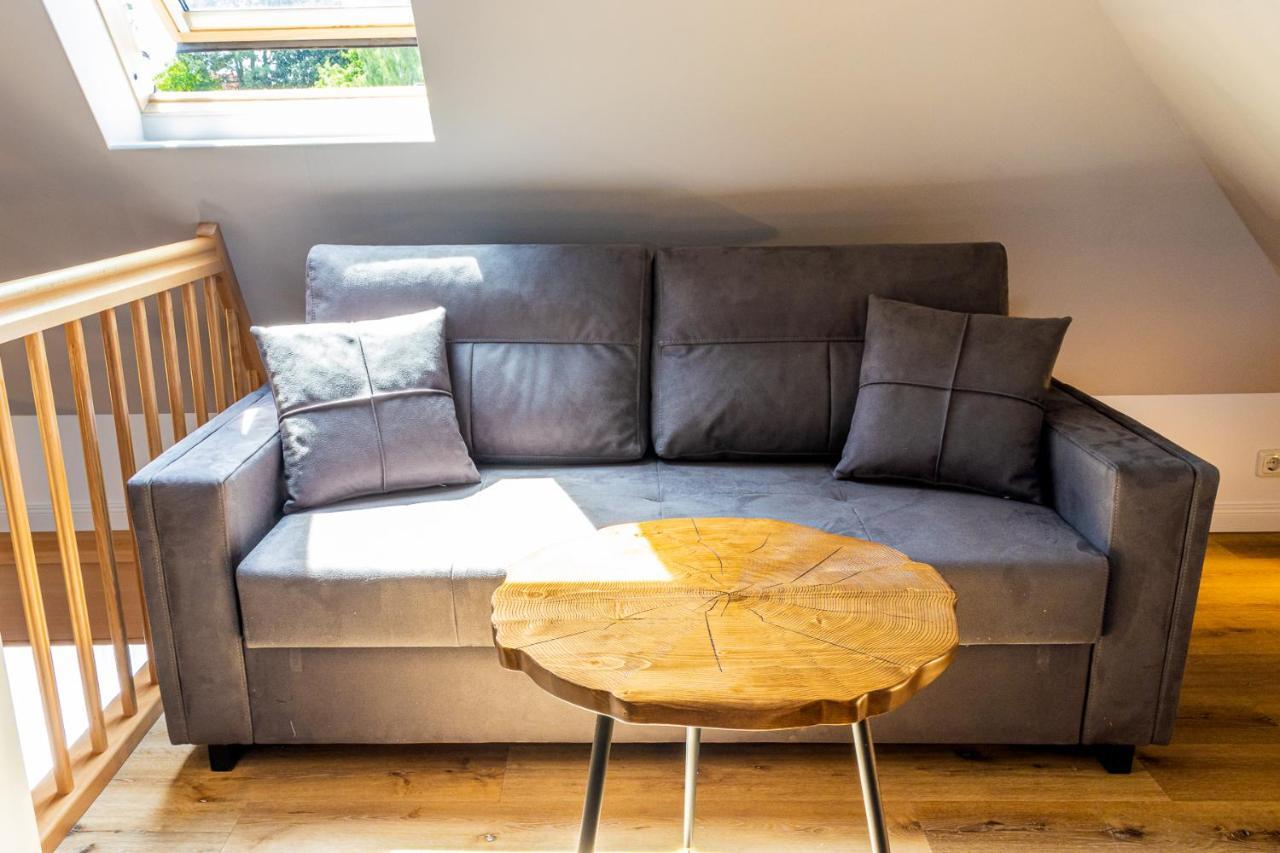 Moderne Maisonette Ferienwohnung Mit Gartenzugang, Nur 7 Gehminuten Zum Strand, Parkplatz & Fahrradunterstellplatz 沙博伊茨 外观 照片